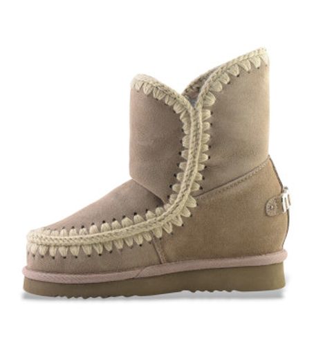 MU.FW121013A Bottines en cuir Inner WedgeSh big metal logo (36), 5 à 8 cm, Aucun, Casuel - Mou - Modalova