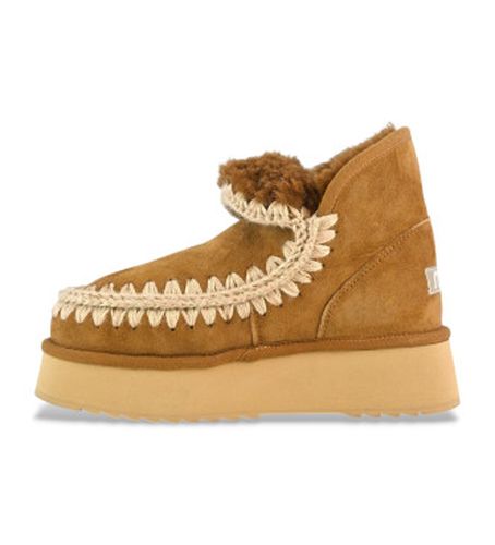 MU.FW681000A Bottines en cuir Mini Eskimo Platform marron (36), 8 à 10 cm, Aucun, Casuel - Mou - Modalova