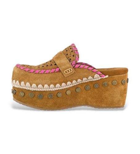 MU.SW611004A Sabots en cuir crocheté (40), 5 à 8 cm, Aucun, Casuel - Mou - Modalova