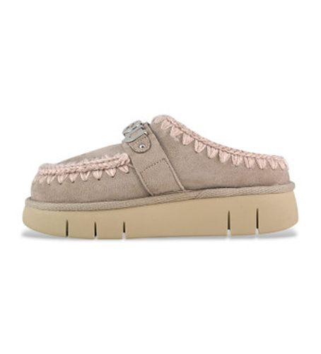 MU.FW531001A Sabots Bounce sabots en cuir logo en métal , (36), 3 à 5 cm, Aucun, Casuel - Mou - Modalova