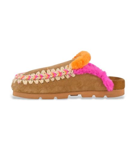 MU.FW431005A Winter Bio Leather Clogs brown (36), Cuir, Marron, Plat, Aucun, Casuel - Mou - Modalova