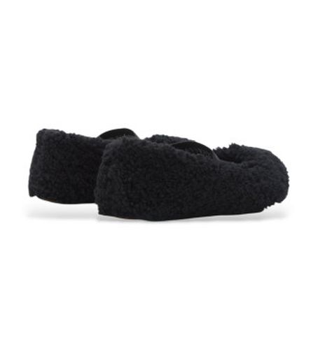 D2400010 Ballerines en shearling (38), Cuir, Plat, Aucun, Casuel - moon boot - Modalova