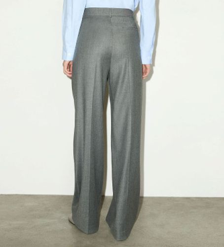 Pantalon large en mélange de laine (38), Casuel - MAX&CO - Modalova