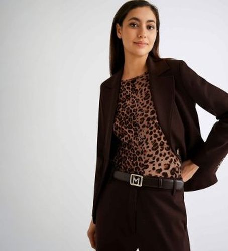 Ceinture en cuir avec boucle dorée (M), Casuel - Marella - Modalova