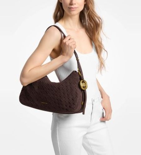 F6AY5L2L Sac Nolita moyen en daim tressé à la main (OSFA), Casuel, Cuir - Michael Kors - Modalova