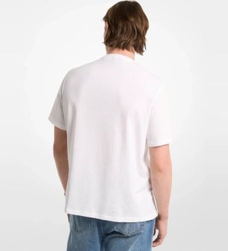 CT65325FV4 T-shirt en jersey de coton uni avec ornement logo (S), Casuel, Manche courte - Michael Kors - Modalova