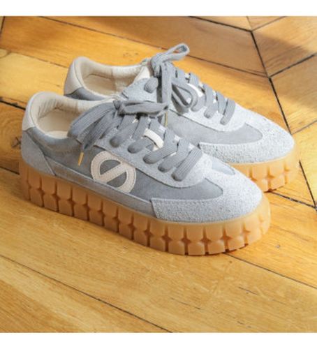 TNPSCV0 Play Side Leather Sneakers (37), Cuir, 3 à 5 cm, Lacets, Casuel - NO NAME - Modalova