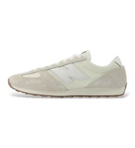 Unisex. U471V1 Baskets en cuir 471 blanches (38), Beige, Plat, Lacets, Casuel - New Balance - Modalova