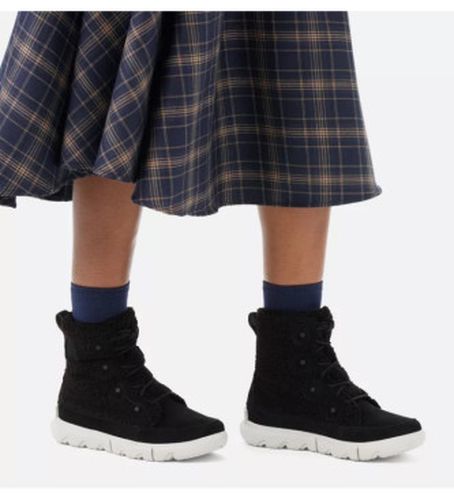 Bottines en cuir Explorer next (36), Plat, Lacets, Velcro, Casuel - Sorel - Modalova