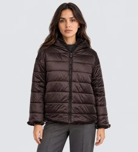 D31153W-FURY23 Manteau réversible Davina marron (S), Casuel, Polyester - Save The Duck - Modalova