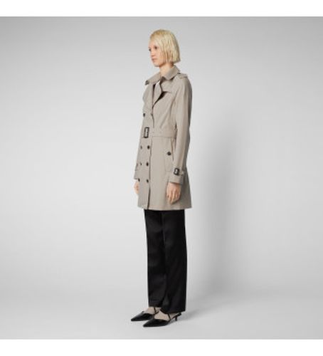 D43090W-GRIN20 Trench-coat ajusté (L/XL), Casuel, Polister recyclé, Durable - Save The Duck - Modalova