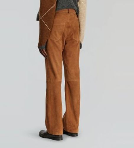 Y5WT30 Pantalon Elsa (42), Casuel, Cuir - Semicouture - Modalova
