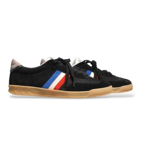 AI26UFG5 Chaussures plates en daim Flat Gold (41), Cuir, Lacets, Casuel - Serafini - Modalova