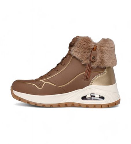 Trainers Uno Rugged Fall Shimmer brown (36), Marron, Plat, Fermeture éclair, Casuel - Skechers - Modalova