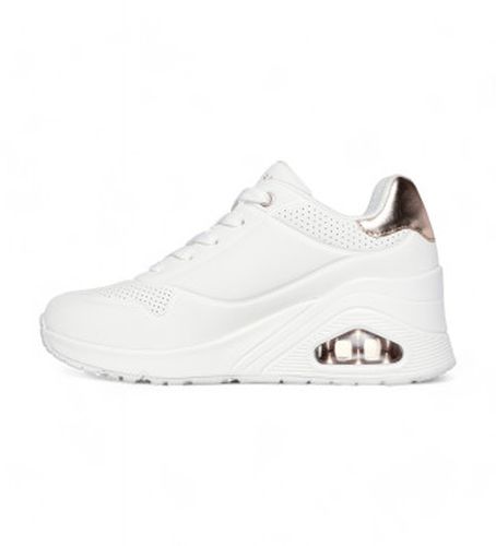 Uno Wedge Hi Steps Sneakers (39), Blanc, 3 à 5 cm, Lacets, Casuel - Skechers - Modalova