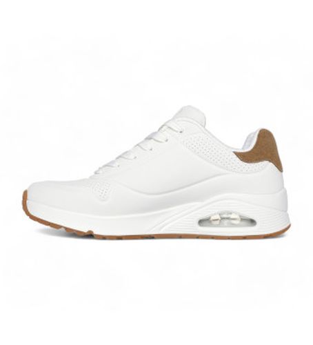 Uno Suited On Air Sneakers (44), Blanc, Plat, Lacets, Casuel - Skechers - Modalova