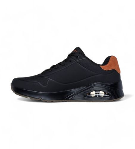 Uno Suited On Air Sneakers (44), Noir, Plat, Lacets, Casuel - Skechers - Modalova