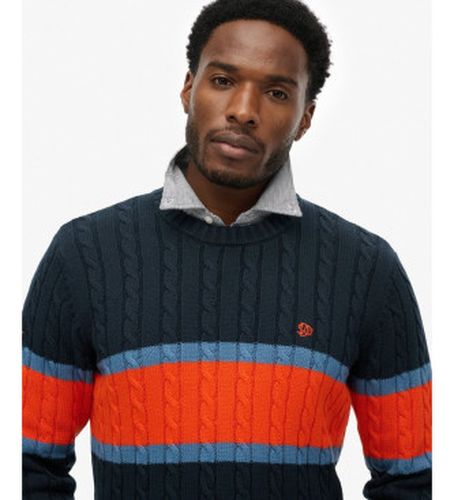 M6110710A Pull à rayures (M), Casuel, Coton - Superdry - Modalova