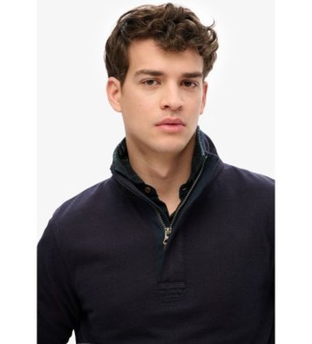 M2014057A Pull Classic Half (S), Casuel, Coton, Marine - Superdry - Modalova