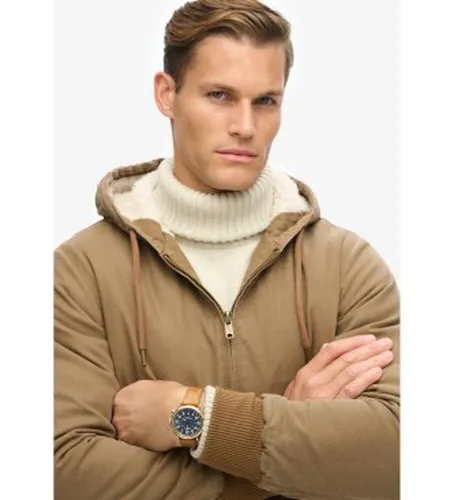 M5011869A Vintage Workwear Veste bombardier à capuche (M), Casuel, Polyester - Superdry - Modalova