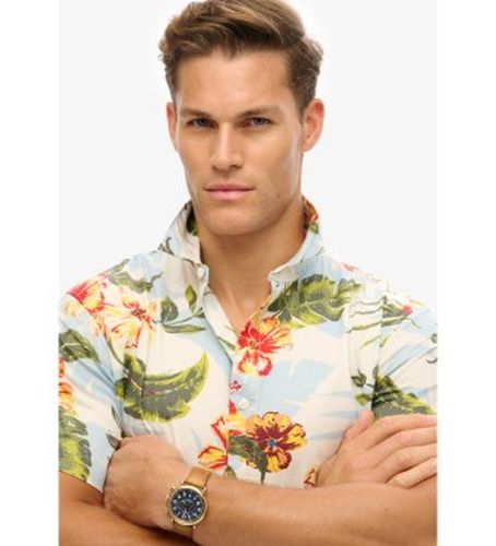 M4010947A Chemise à imprimé hawaïen (XL), Casuel, Modal, Manche courte - Superdry - Modalova