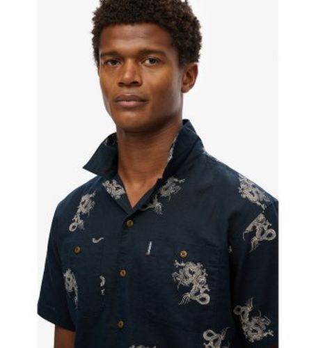 M4010793A Chemise de plage à manches courtes (3XL), Casuel, Coton, Manche courte - Superdry - Modalova