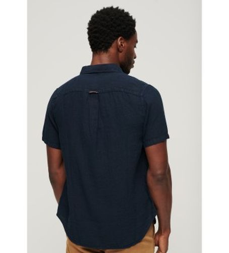 M4010608A Studios chemise décontractée en lin (M), Casuel, Manche courte - Superdry - Modalova