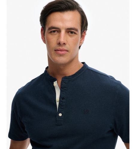 M6010937A T-shirt Classic Grandad (L), Casuel, Coton, Manche courte - Superdry - Modalova