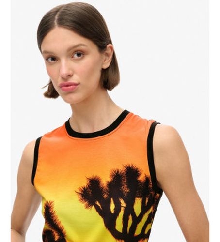 W6011959A Débardeur avec imprimé , (XS), Casuel, Coton, Sans manches / bretelles - Superdry - Modalova