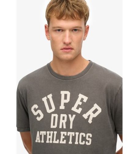 M1012176A Athletic Essential graphic T-shirt (L), Casuel, Coton, Manche courte - Superdry - Modalova
