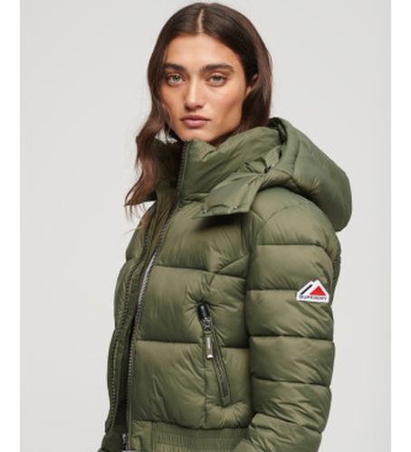 W5011682A Veste courte à capuche Fuji (L), Casuel, Vert, Nylon - Superdry - Modalova