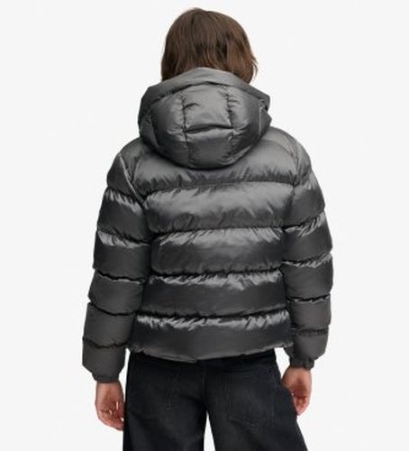 W5012187A Veste Matelassée Brillante à Capuche (S), Casuel, Polyester - Superdry - Modalova