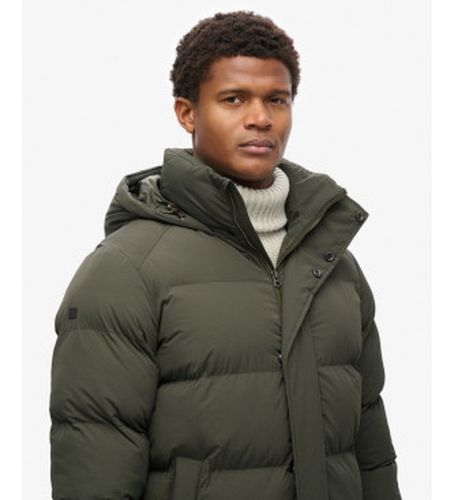 M5011977A Veste longue matelassée avec capuche (M), Casuel, Durable, Nylon recyclé - Superdry - Modalova