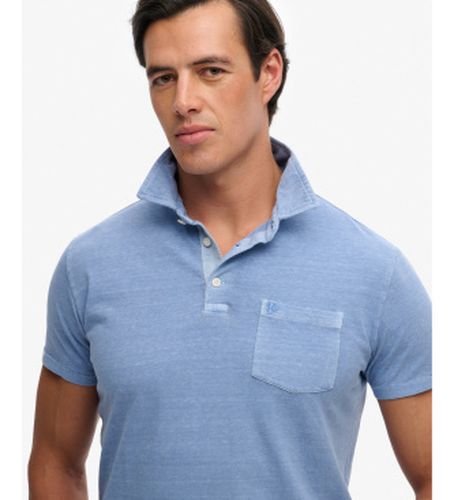 M1110486A Polo Classic Cotton Linen (L), Casuel, Coton, Manche courte - Superdry - Modalova