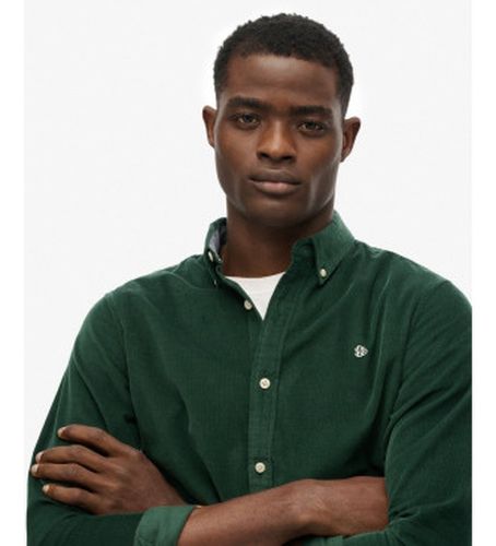 M4011044A Chemise en velours côtelé Classic Needle (XL), Casuel, Coton, Classique, Manche longue - Superdry - Modalova
