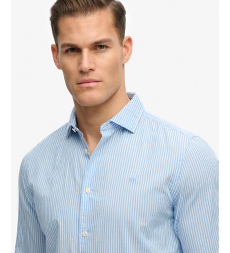 M4011109A Cut Away Poplin Shirt (XL), , Casuel, Coton, Classique, Manche longue - Superdry - Modalova