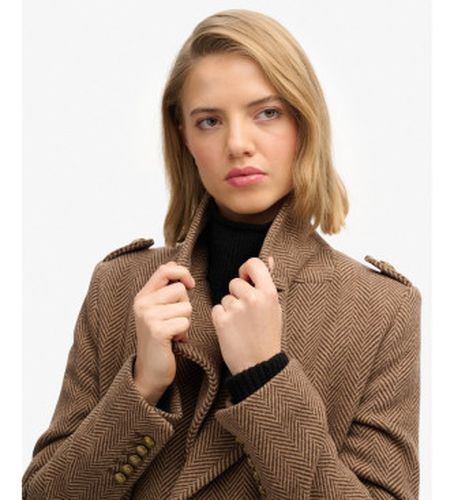 W5011889A Manteau croisé en laine mélangée (M), Casuel, Polyester - Superdry - Modalova