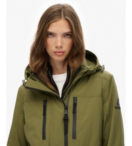 W5011989A Manteau Hooded Longline Shell (M), Casuel, Polister recyclé - Superdry - Modalova