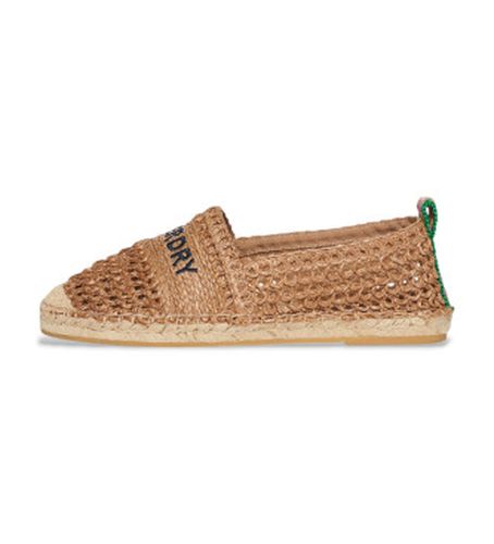 WF110303A Espadrilles brodées en raphia (38), Tissu, Plat, Aucun, Casuel - Superdry - Modalova