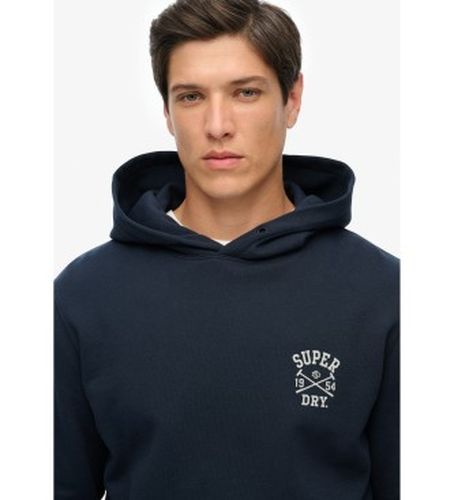 M2014280A Athletic Club Hood (S), Casuel, Coton, Manche longue, Marine - Superdry - Modalova