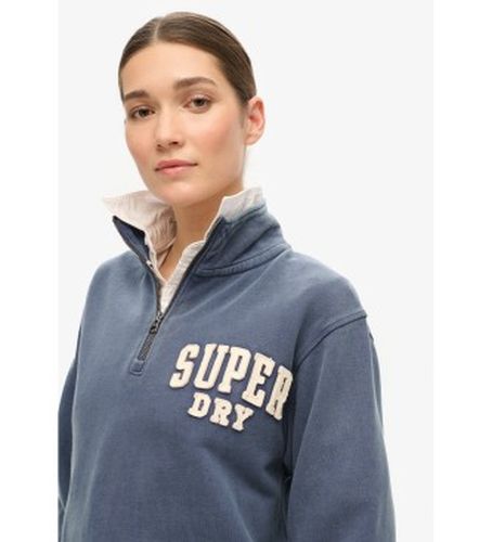 W2012197A Sweat-shirt demi-zip Athletic Essentials avec appliqué (S), Casuel, Coton - Superdry - Modalova
