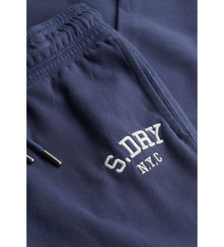 W7011277A Pantalon Athletic Emb Flare Jogger (XL), Casuel, Coton, Marine - Superdry - Modalova