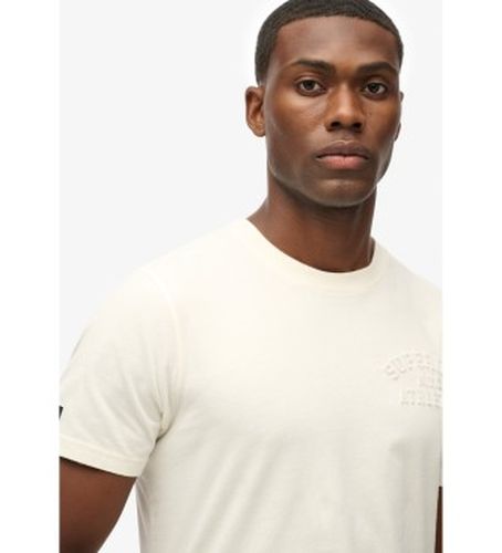 M1012282A Athletic Emboss Relaxed T-shirt (XL), Casuel, Coton, Manche courte - Superdry - Modalova
