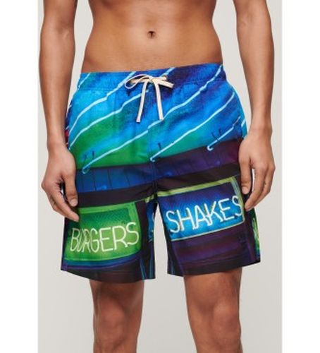 M3010233A Maillot de bain imprimé photo (XXL), Beachwear, Polister recyclé, Durable - Superdry - Modalova