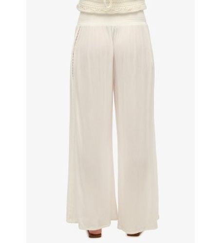 W7011181A Pantalon de plage (S), Blanc, Casuel, Viscose - Superdry - Modalova