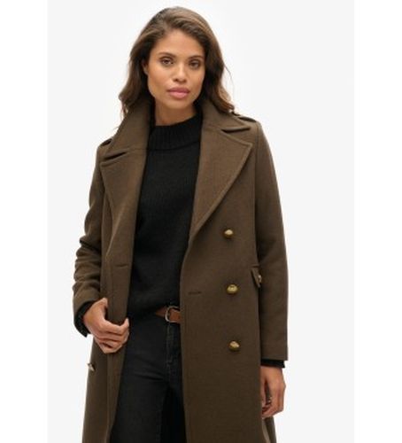 W5011889A Manteau croisé - (S), Marron, Casuel, Polyester - Superdry - Modalova