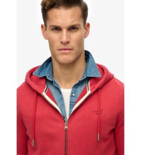 M2014128A Sweat à capuche Essential Logo Zip (L), Casuel, Coton - Superdry - Modalova