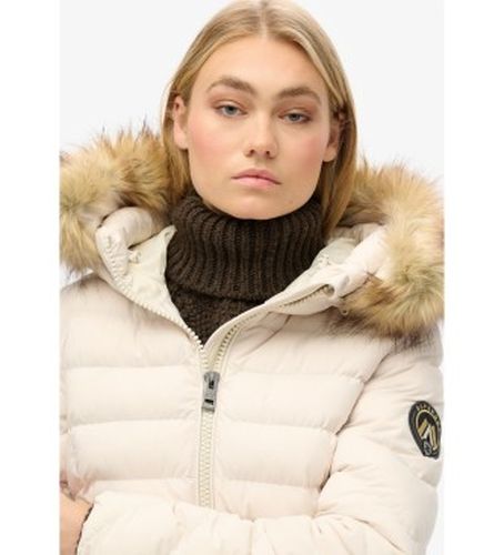 W5011754A Veste Matelassée à Capuche (S), Casuel, Polister recyclé, Durable - Superdry - Modalova
