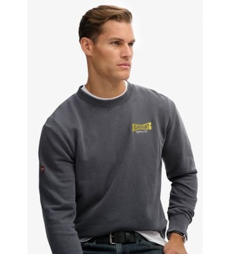 M2014289A Heritage Tab Loose Crew Sweatshirt (L), Casuel, Coton - Superdry - Modalova