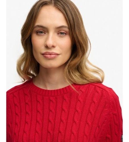 W6110610A Pull ample à motifs torsadés (M), Casuel, Tissu - Superdry - Modalova